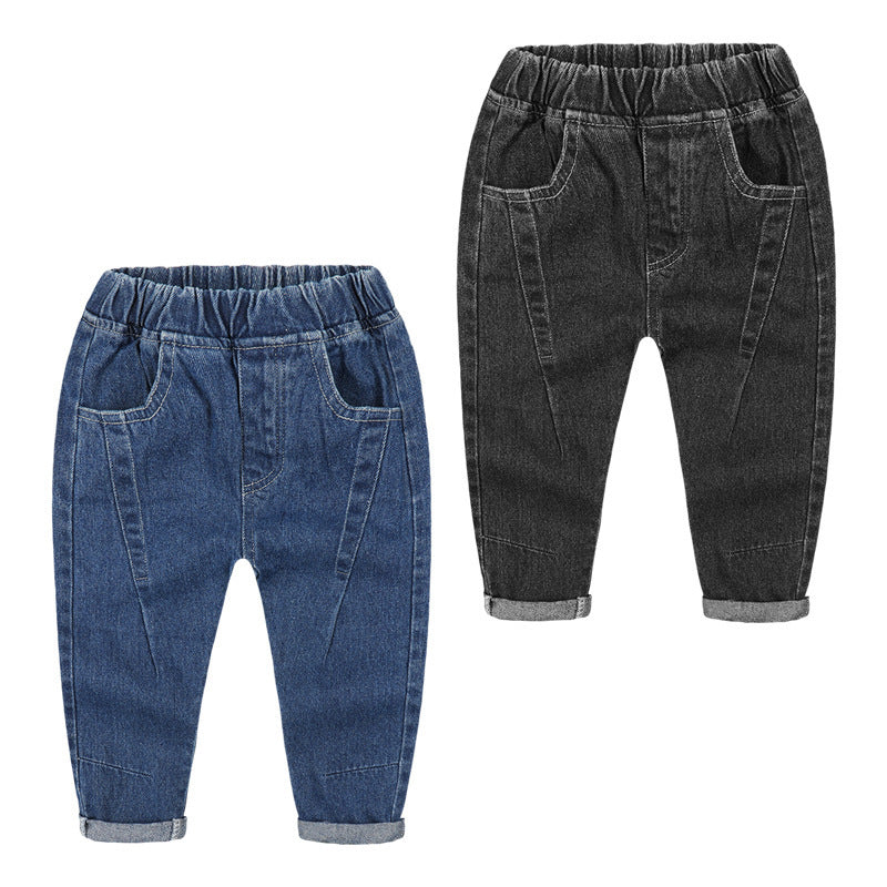 Pantalon long en jean noir pour garçon