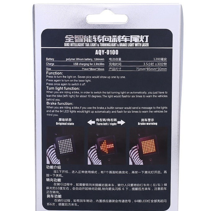 Luz inteligente para bicicleta