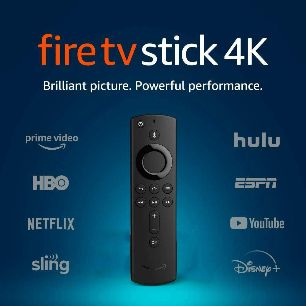 Convient à la télécommande vocale Amazon Fire TV Stick 4k