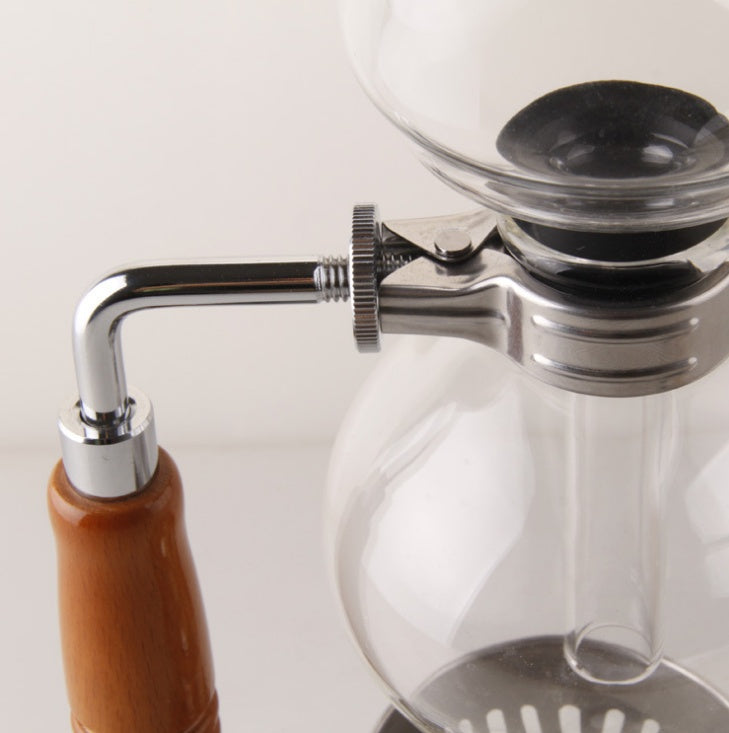 Siphon cafetière théière cafetière sous vide Machine en verre