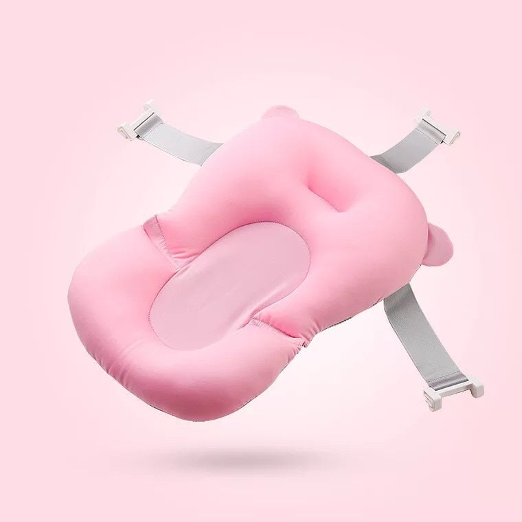 Le filet de bain à suspension pour bain de bébé peut s'asseoir sur le support de bain