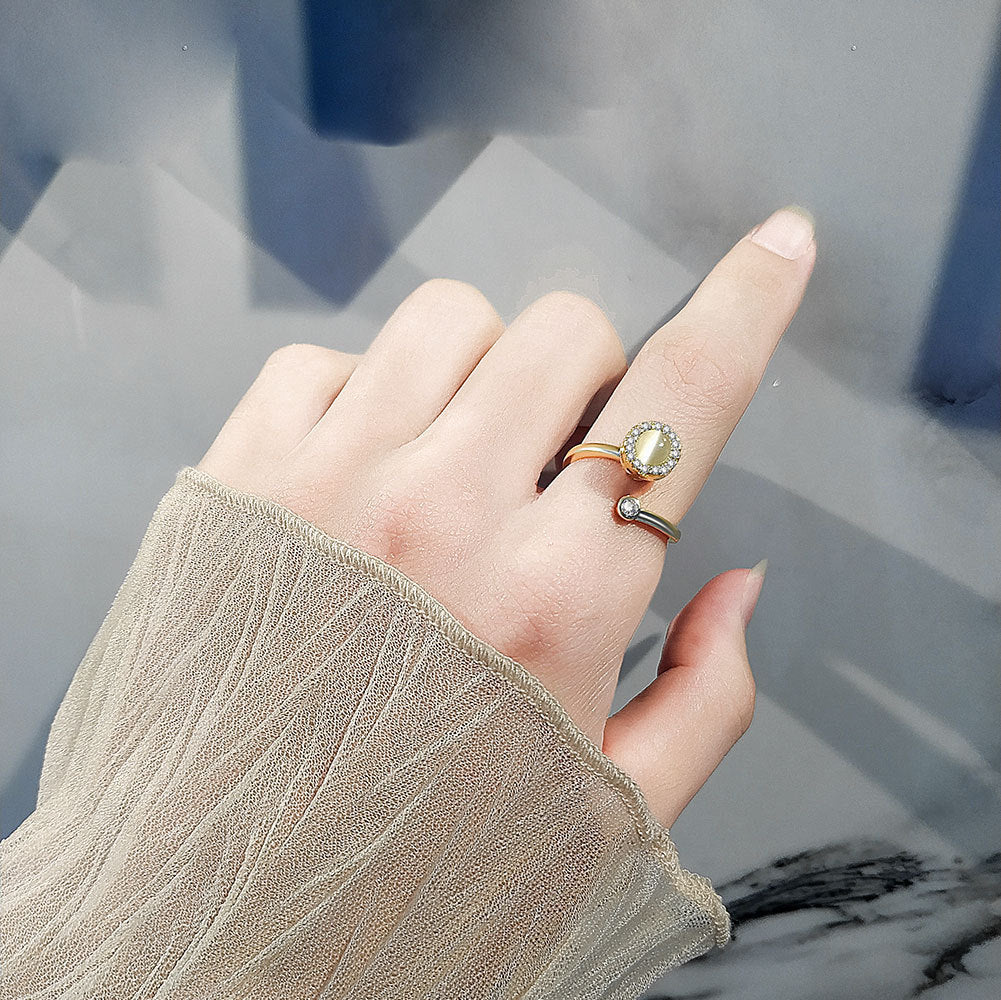 Bague Simple À La Mode All Match Bijoux