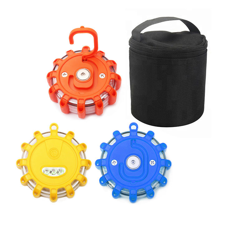 Luces de advertencia de tráfico LED Auto suministra fuerte adsorción magnética intermitente luces de emergencia largas y brillantes fabricantes al por mayor