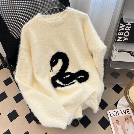Loose Fashion Casual Lazy Sweater