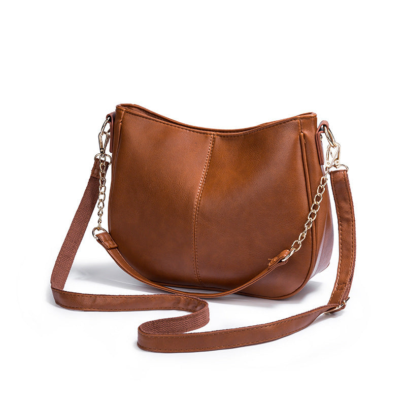 Sac messager à bandoulière simple et tendance pour femme