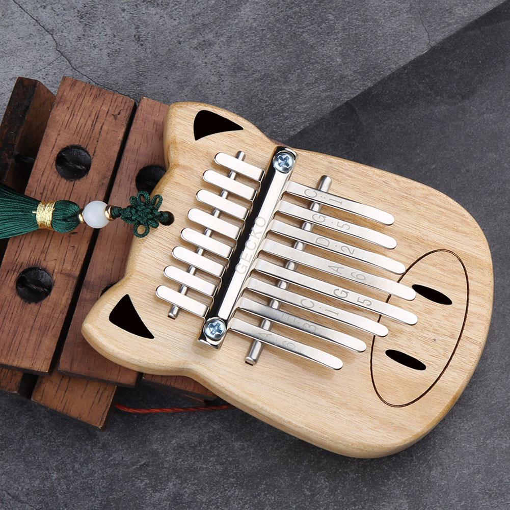 Instrument de percussion à clavier en bois de camphrier