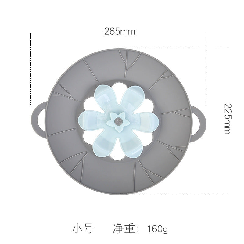 Gadget de cuisine en Silicone anti-déversement, couvercle d'ustensiles, outils de cuisine, outils de cuisson de Type fleur