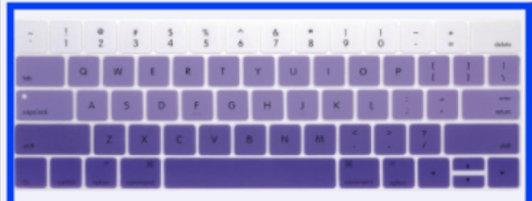 Compatible avec Apple, convient au film de protection pour clavier d'ordinateur portable MacBook