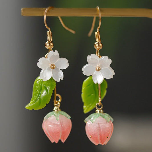 Nouvelles boucles d'oreilles de style chinois pour un usage quotidien