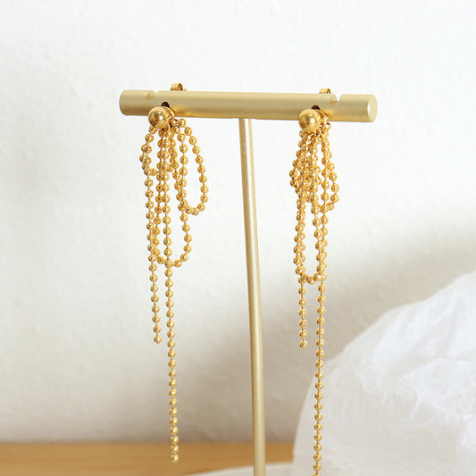 Boucles d'oreilles à pampilles pour femmes de style ethnique