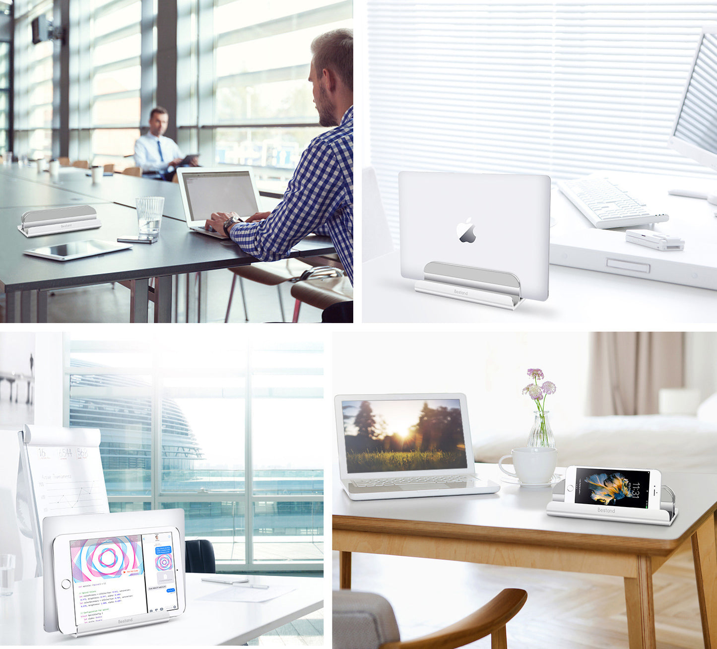 Support en alliage d'aluminium pour tablette