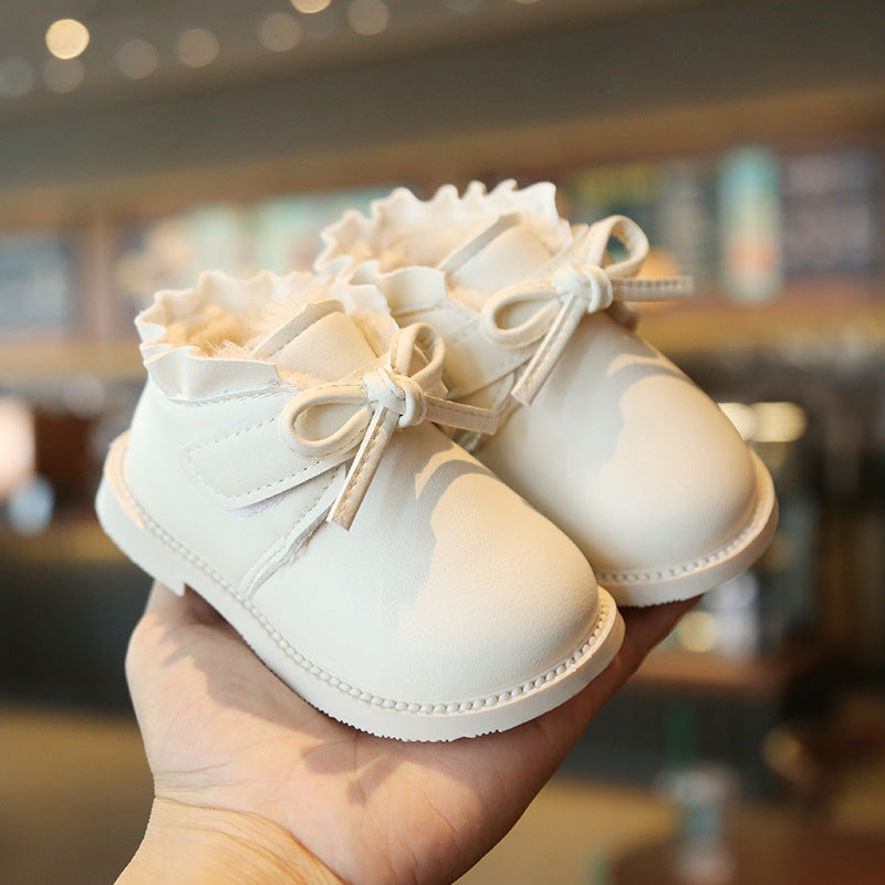 Chaussures de princesse pour filles, chaussures à semelle souple pour tout-petits