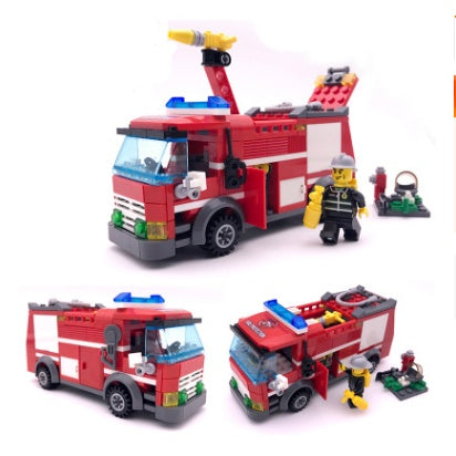 Jouets éducatifs de blocs de construction interactifs en plastique de voiture assemblée pour enfants