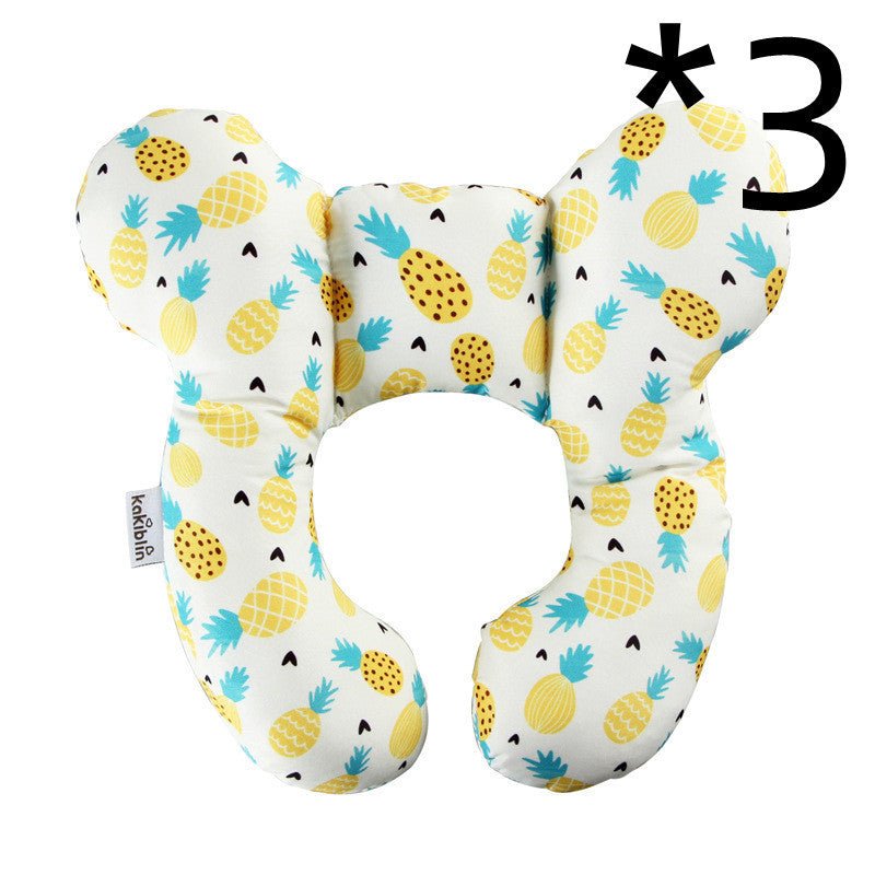 Oreillers de protection pour bébé, coussin de soutien en forme de U pour voyage et voiture