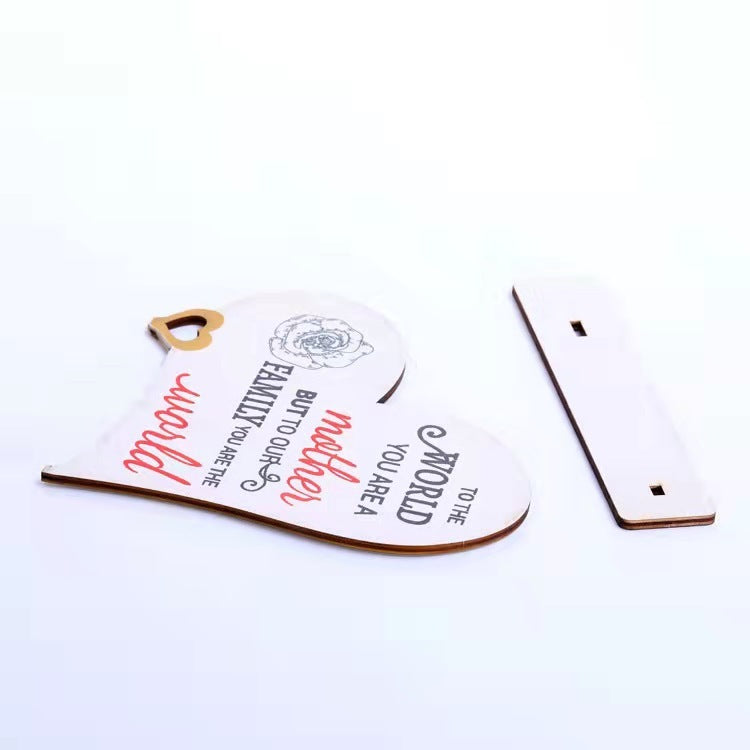 Adorno de madera del Día de la Madre Madre Tú