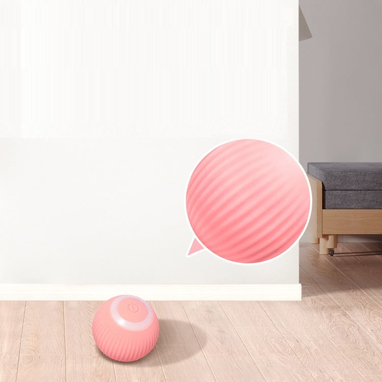Balle roulante intelligente pour chat étouffant
