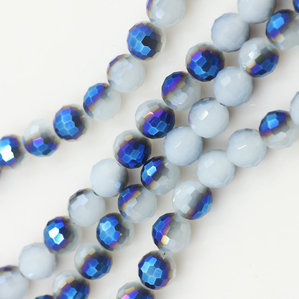 Accessoires de coiffure de mariée galvanisés, matériel d'ornement, perles coupées