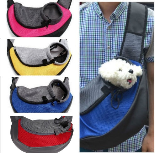 Sac à bandoulière pour animaux de compagnie, sacoche de transport extérieur, sac à dos pour animaux de compagnie