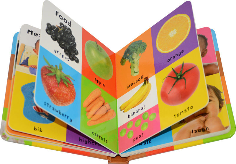 Livre cartonné original anglais de 100 premiers mots