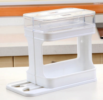 Caja de plástico para almacenamiento de baño y cocina