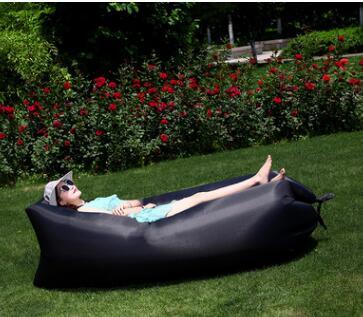 Sofá inflable Lazy Bag Camping Air Bed Lounger 