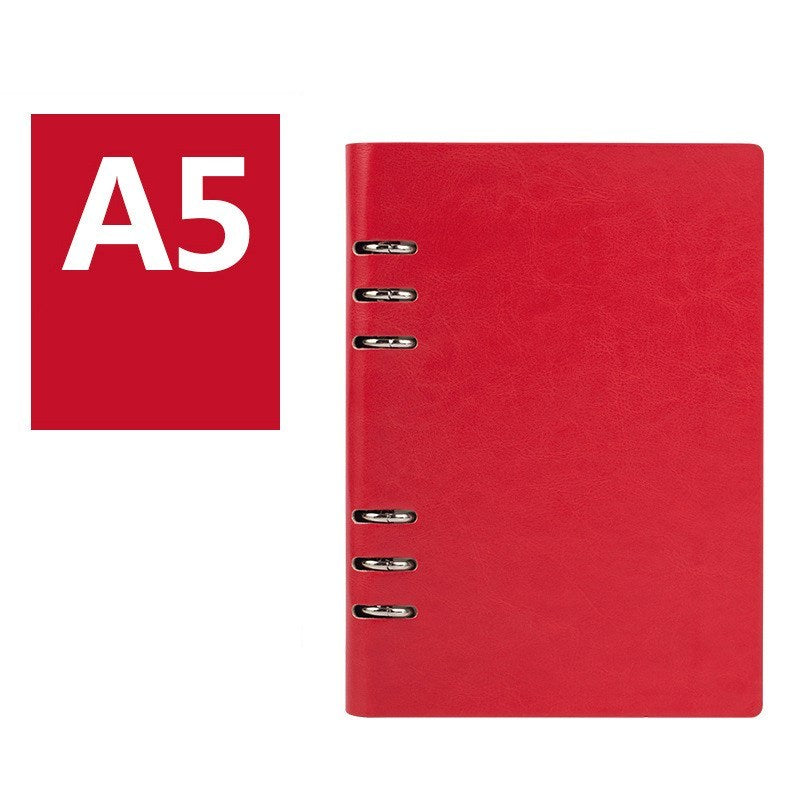 Cahier d'affaires simple à feuilles mobiles