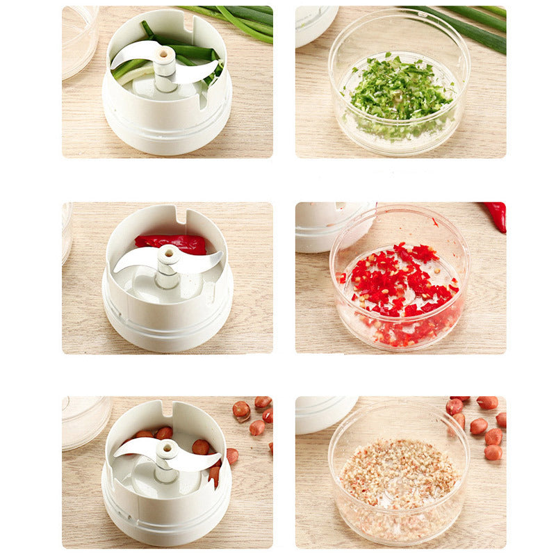 Picadora de carne de corte manual