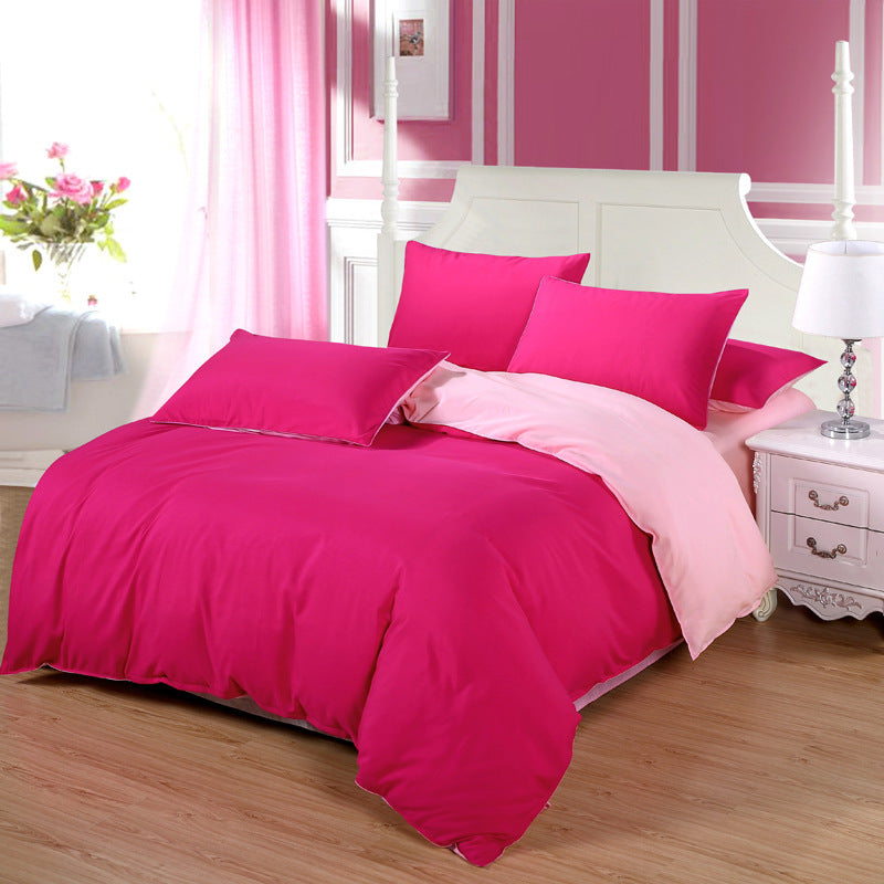 Ensemble de draps, housse de couette, literie, 4 ensembles