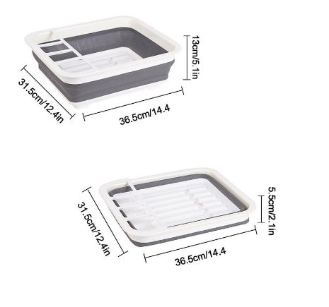 Égouttoir à vaisselle pliable pour cuisine
