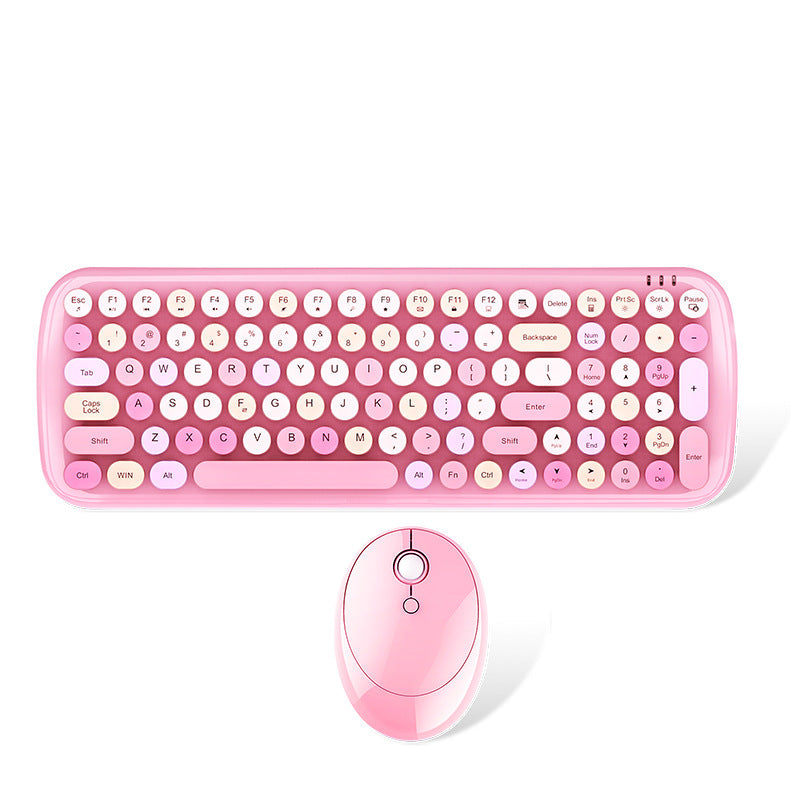 Clavier punk de filles de rouge à lèvres de couleur