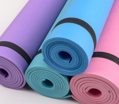 Tapis composé de yoga de tapis composé de forme physique superbe d'EVA 4mm 6mm