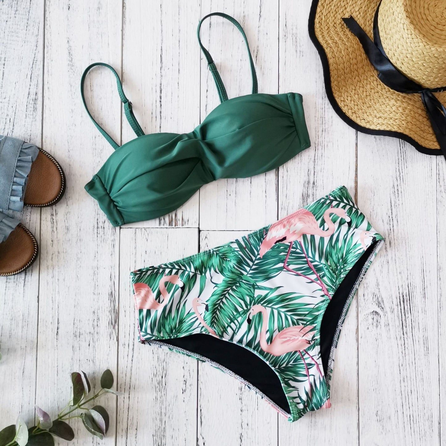 Maillot de bain bikini imprimé