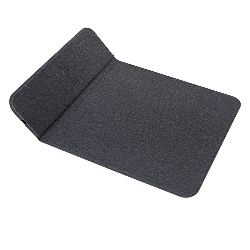 Tapis de souris de chargement sans fil 2 en 1, support de chargeur, tapis de souris de chargement antidérapant