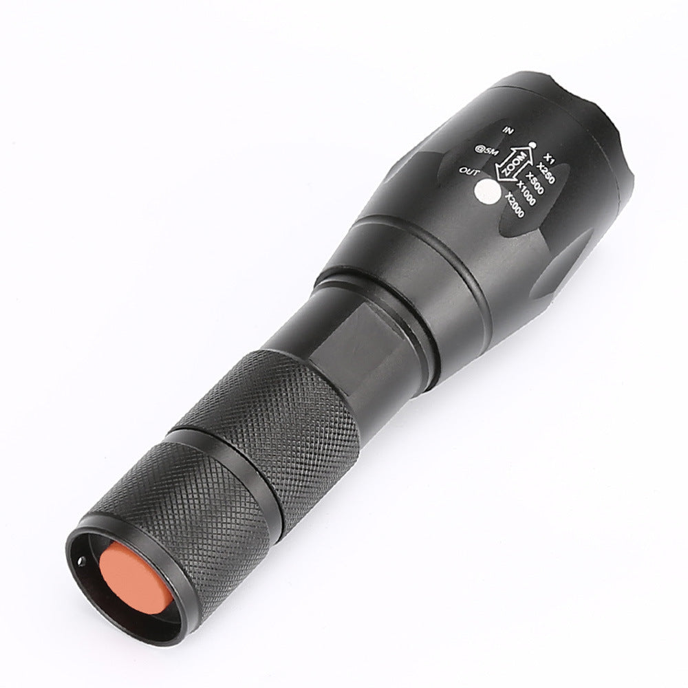 Mini lampe de poche Portable LED ZOOM torche chasse lampe de poche Zoomable lampe torche