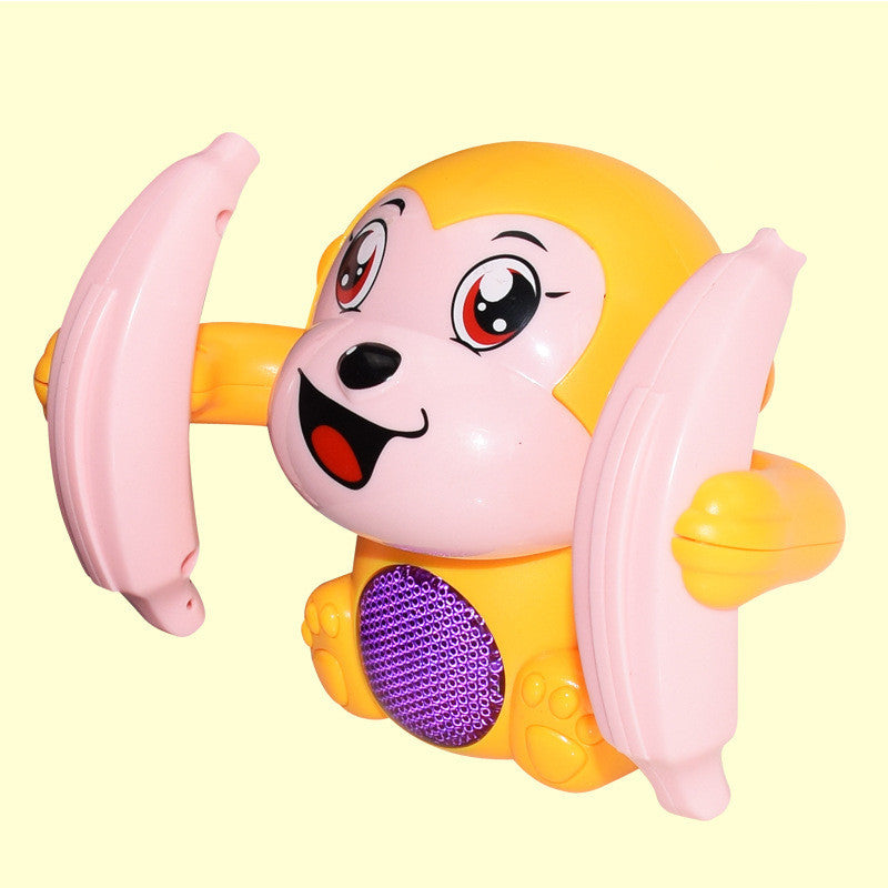 Jouets pour bébés, singe électrique, Puzzle musical léger, son à bascule, jouets éducatifs précoces pour enfants, cadeaux