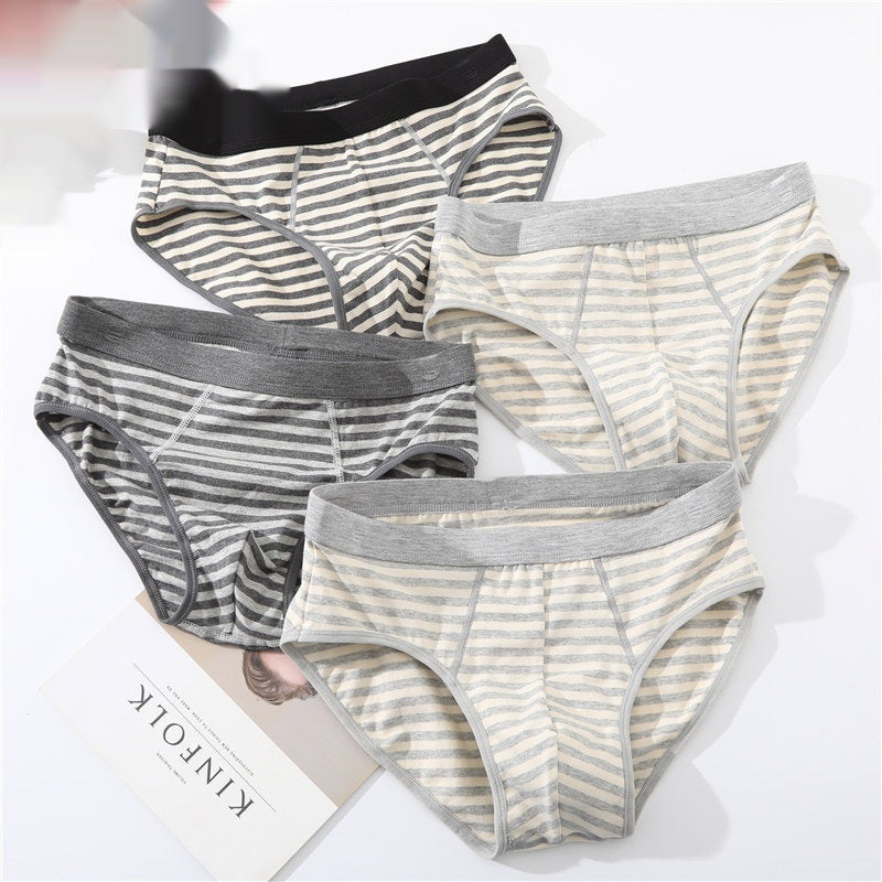 Men's Pure Cotton Mid Rise Triangle Pants