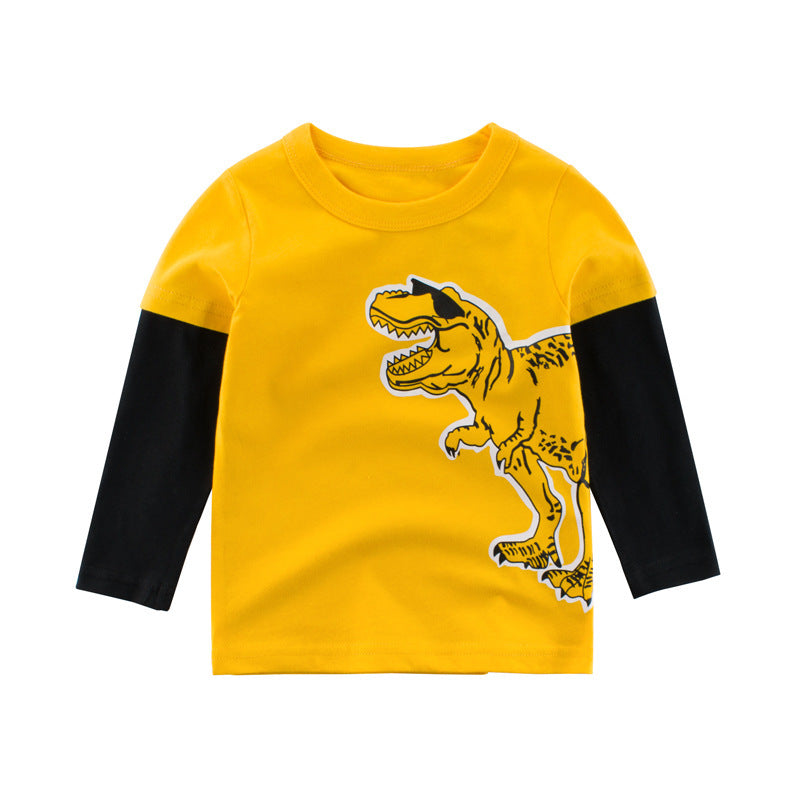 Dos camisetas infantiles de manga larga falsas