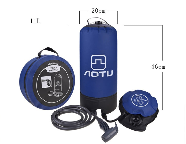 Sac de douche portable