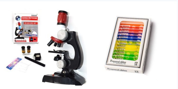 Microscope des sciences biologiques et de l'éducation des enfants