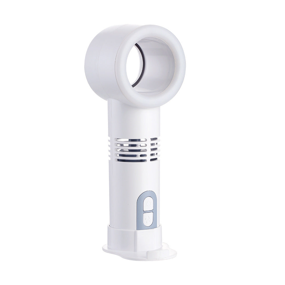 Mini refroidisseur rechargeable USB de ventilateur sans lame portatif avec indicateur LED