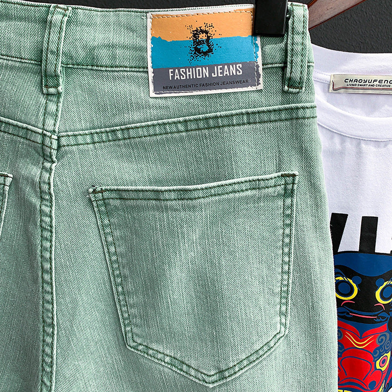 Short en jean déchiré