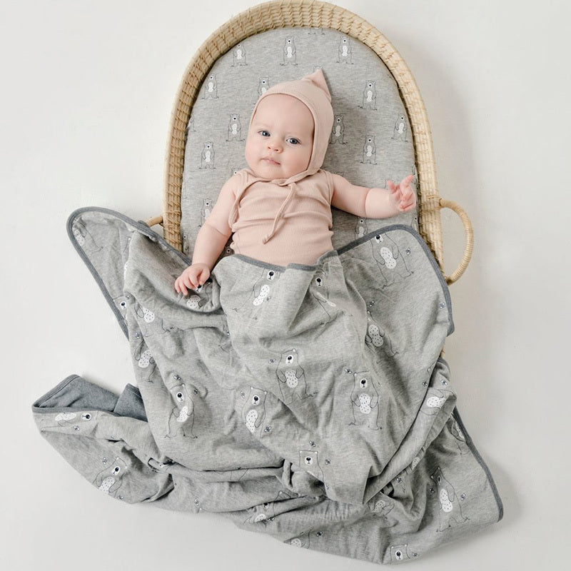 Serviette de bain en coton pour bébé, couverture en été