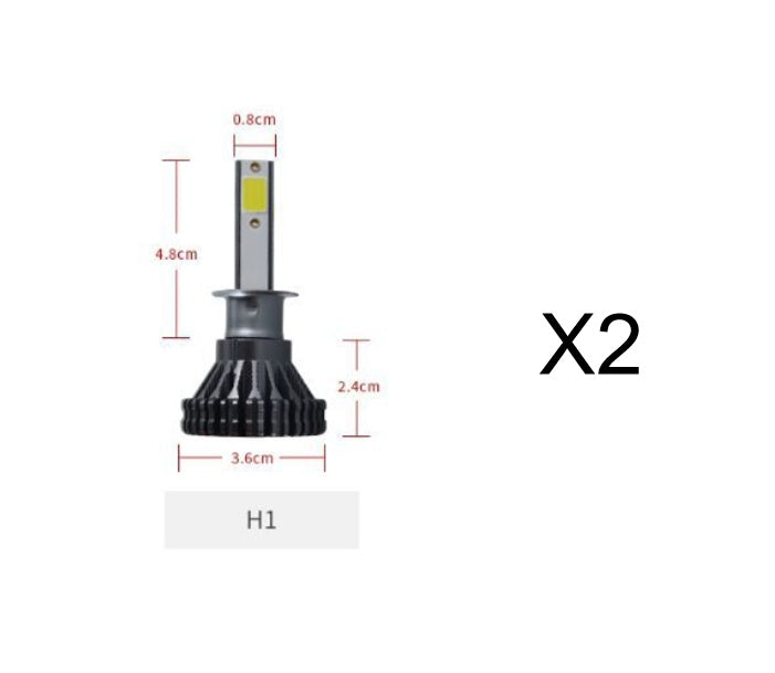 faro LED del coche