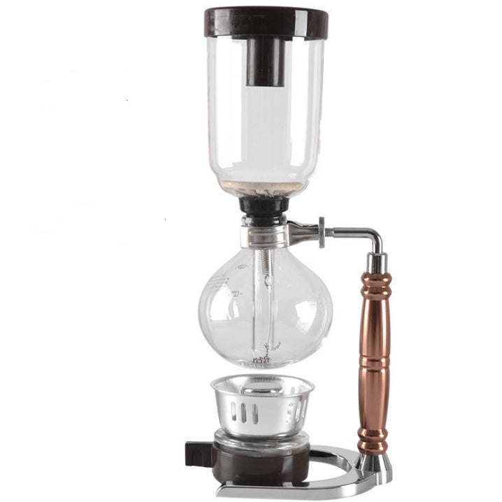 Siphon cafetière théière cafetière sous vide Machine en verre