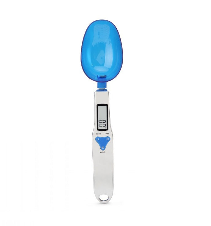 Balance à cuillère numérique 500g 0.1g, cuillère de cuisine à mesurer électronique avec 3 cuillères de pesée détachables