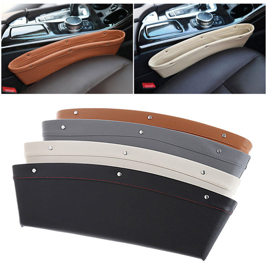 Boîte de capture de voiture automatique, caddie de siège, fente de poche, support de rangement, organisateur