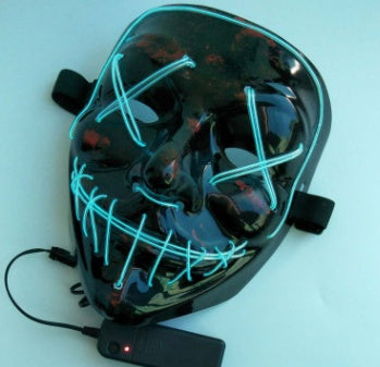 Máscara luminosa Line Up Festive Led Glitter Grimace
