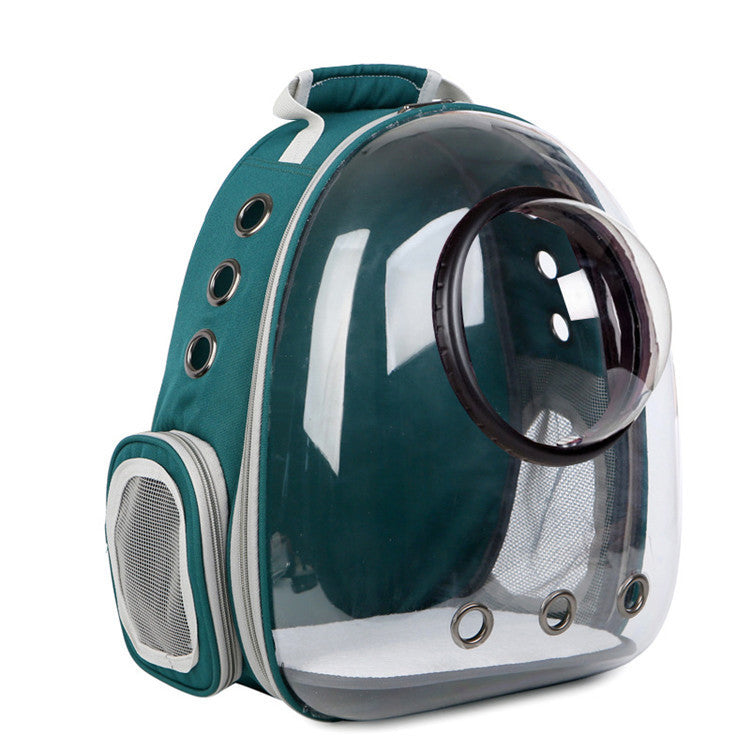Sac pour chat, sac spatial entièrement transparent pour animaux de compagnie