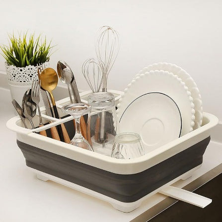 Égouttoir à vaisselle pliable pour cuisine