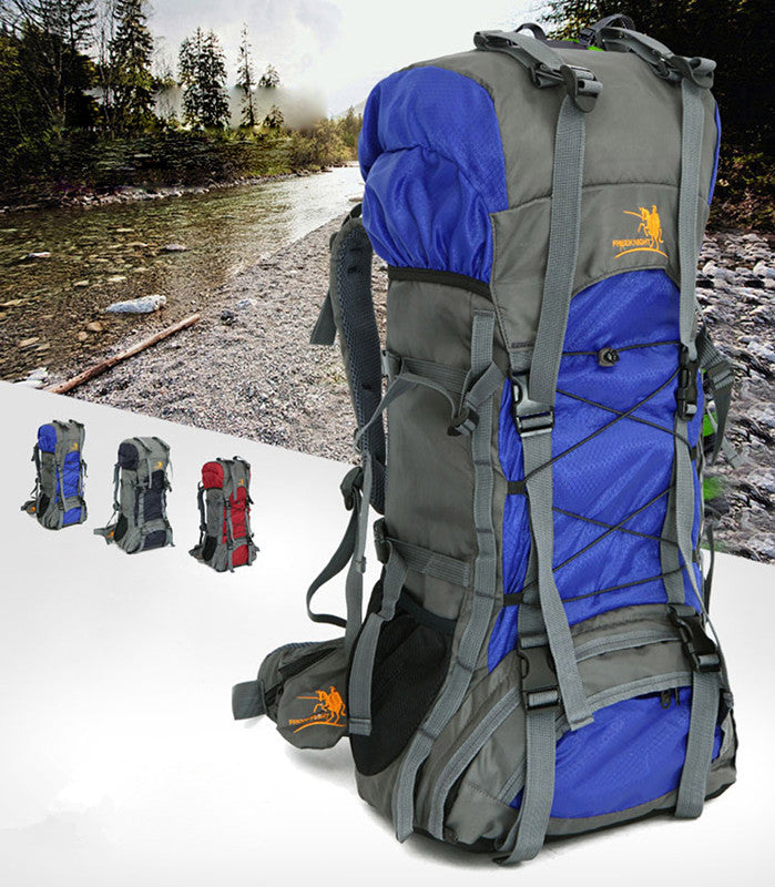 Mochila de viaje extra grande para exteriores de 60 litros